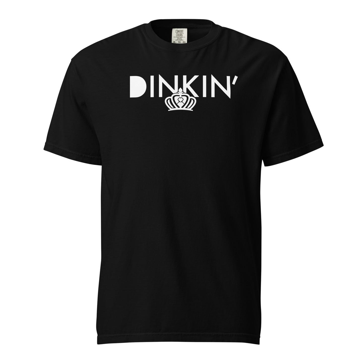 Dinkin' Queen Unisex garment-dyed heavyweight t-shirt