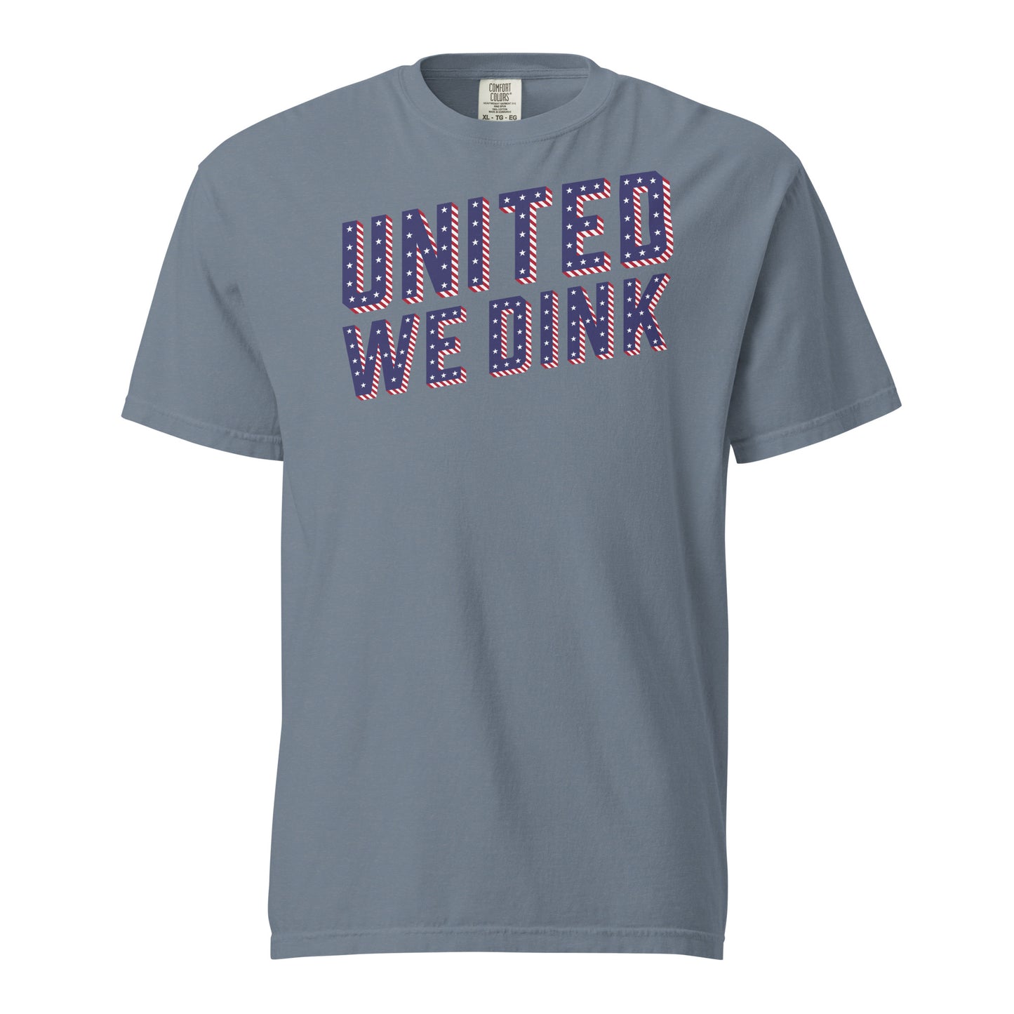 United We Dink Unisex garment-dyed heavyweight t-shirt