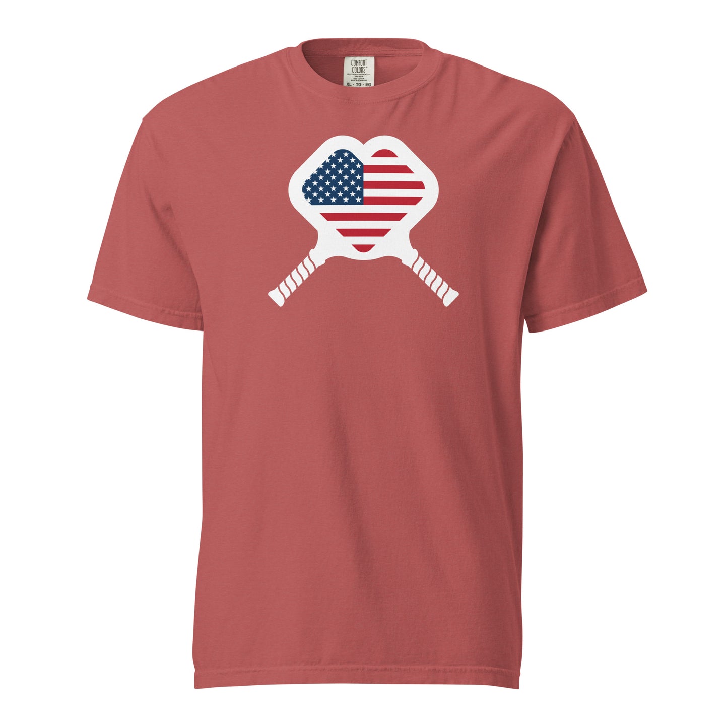 USA Unisex garment-dyed heavyweight t-shirt