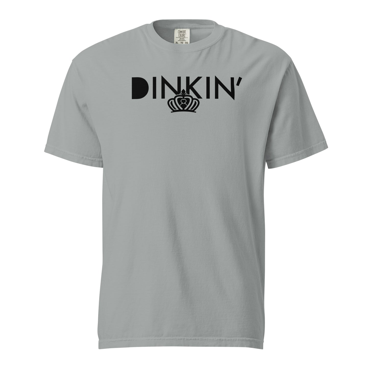 Dinkin' Queen Unisex garment-dyed heavyweight t-shirt