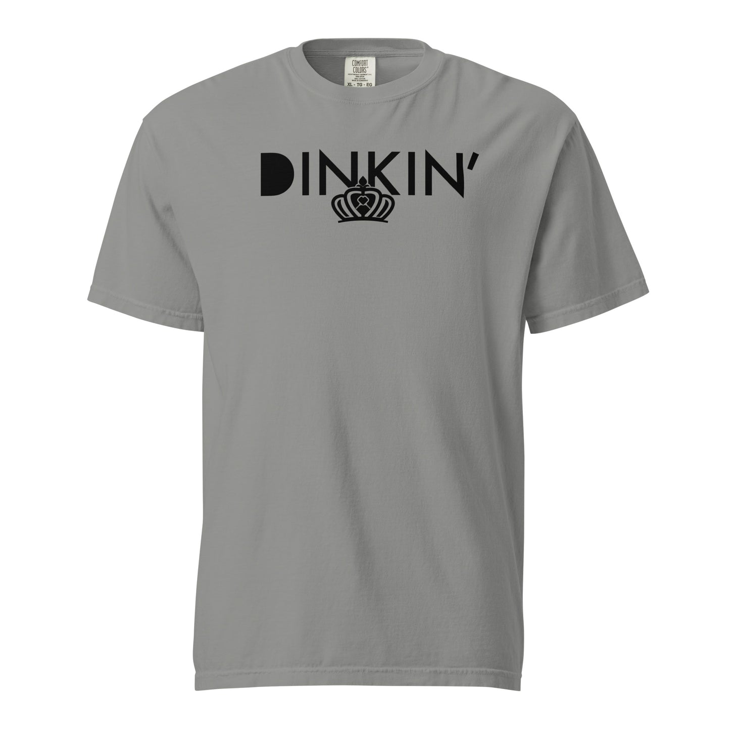 Dinkin' Queen Unisex garment-dyed heavyweight t-shirt