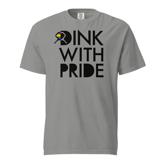 Dink With Pride Unisex garment-dyed heavyweight t-shirt