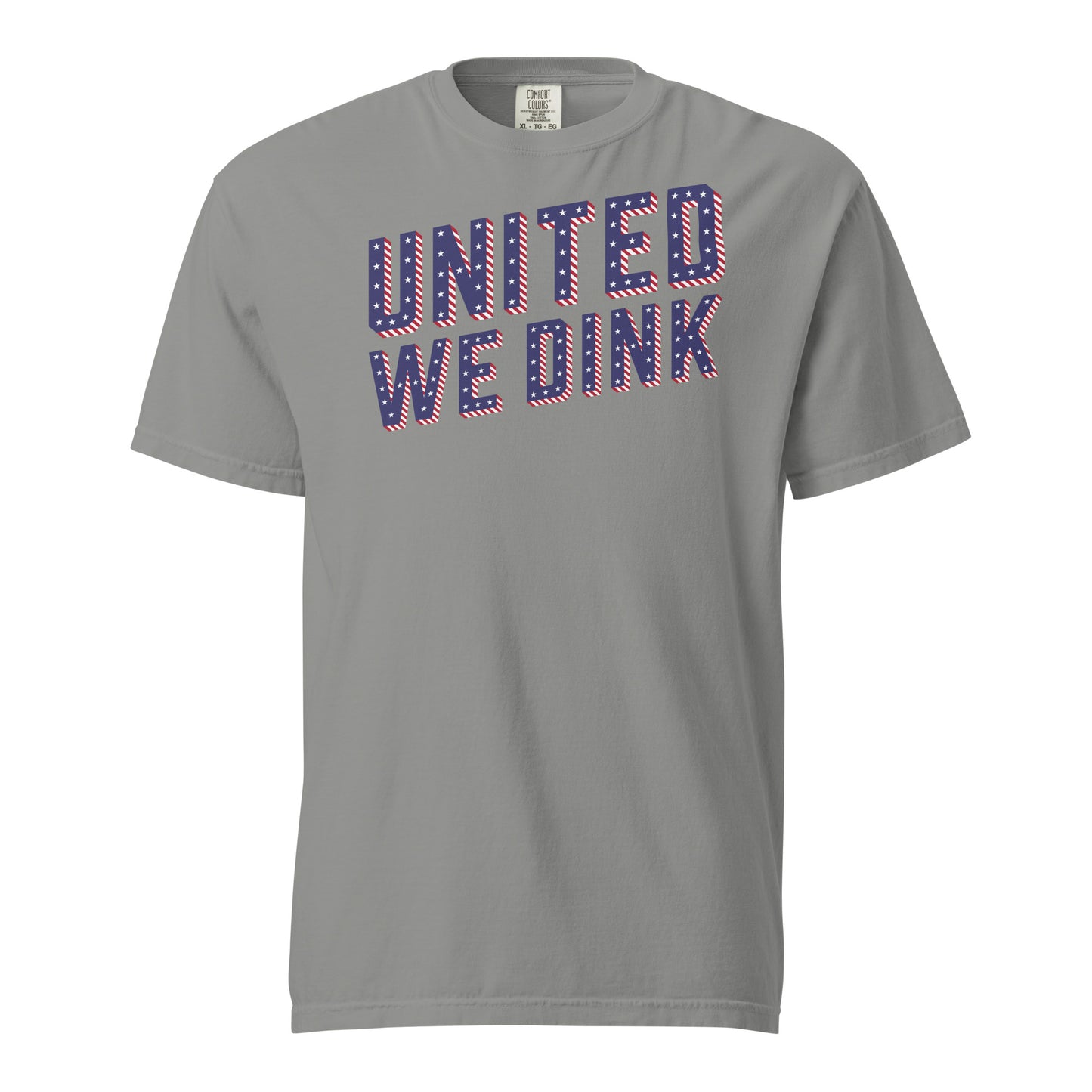 United We Dink Unisex garment-dyed heavyweight t-shirt