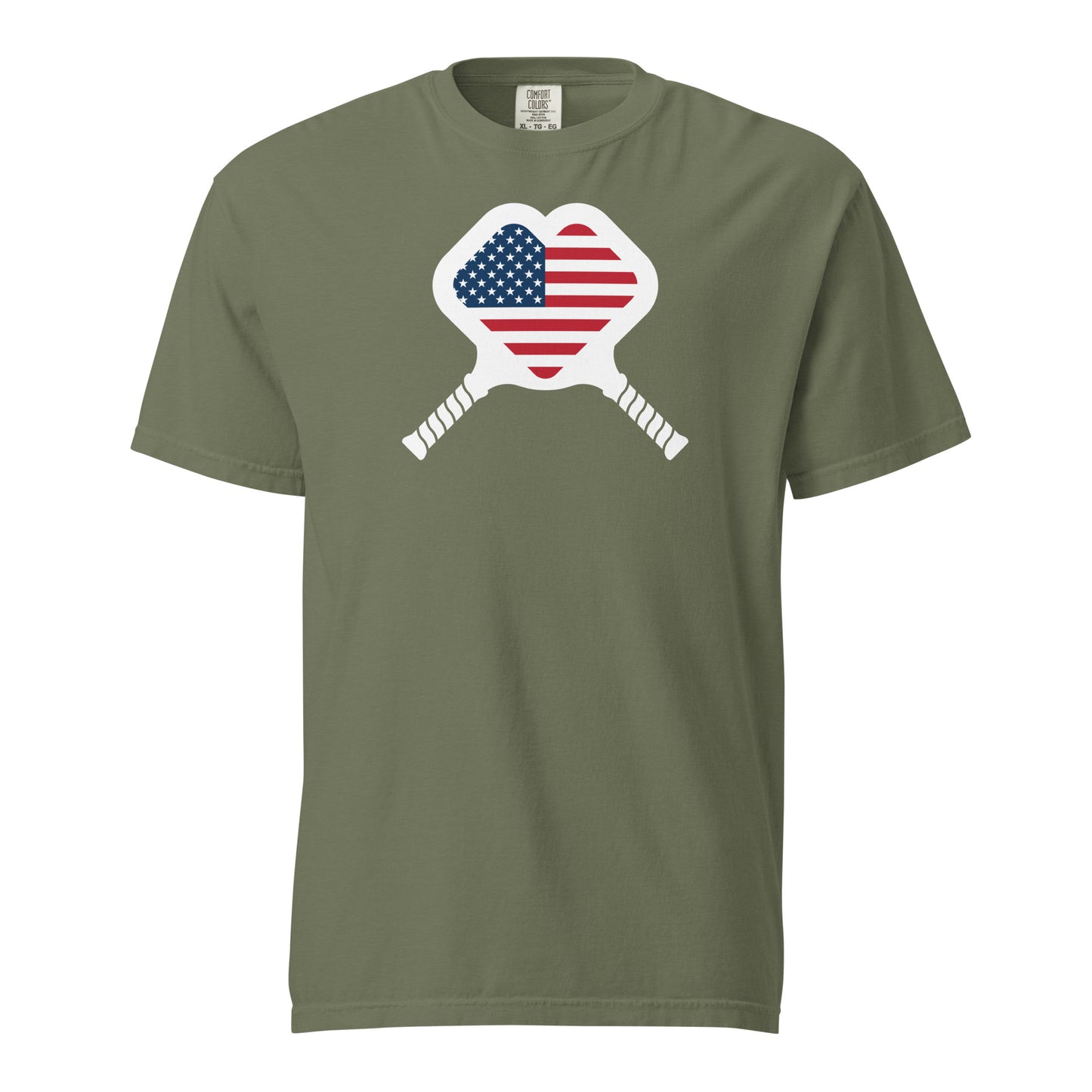 USA Unisex garment-dyed heavyweight t-shirt