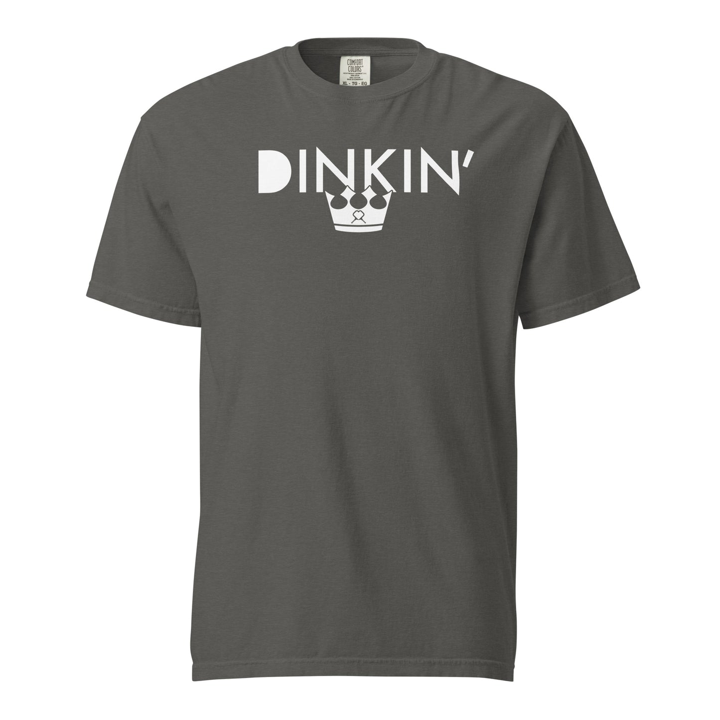 Dinkin' King Unisex garment-dyed heavyweight t-shirt