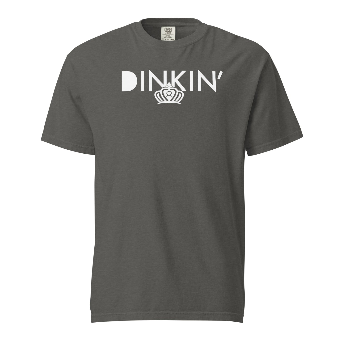 Dinkin' Queen Unisex garment-dyed heavyweight t-shirt