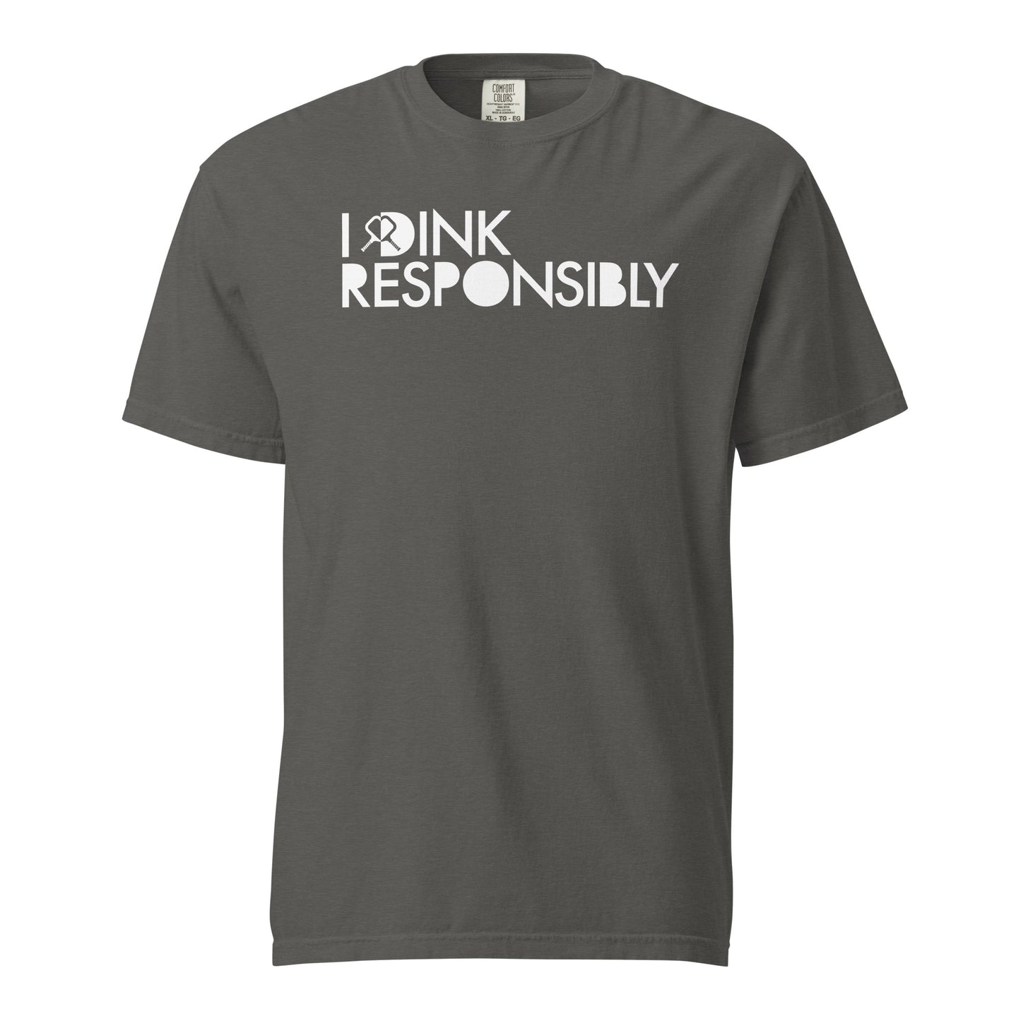 Dink Responsibly Unisex garment-dyed heavyweight t-shirt