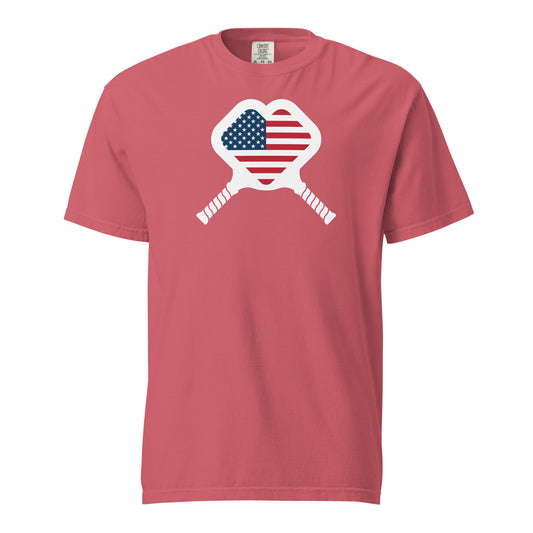 USA Unisex garment-dyed heavyweight t-shirt