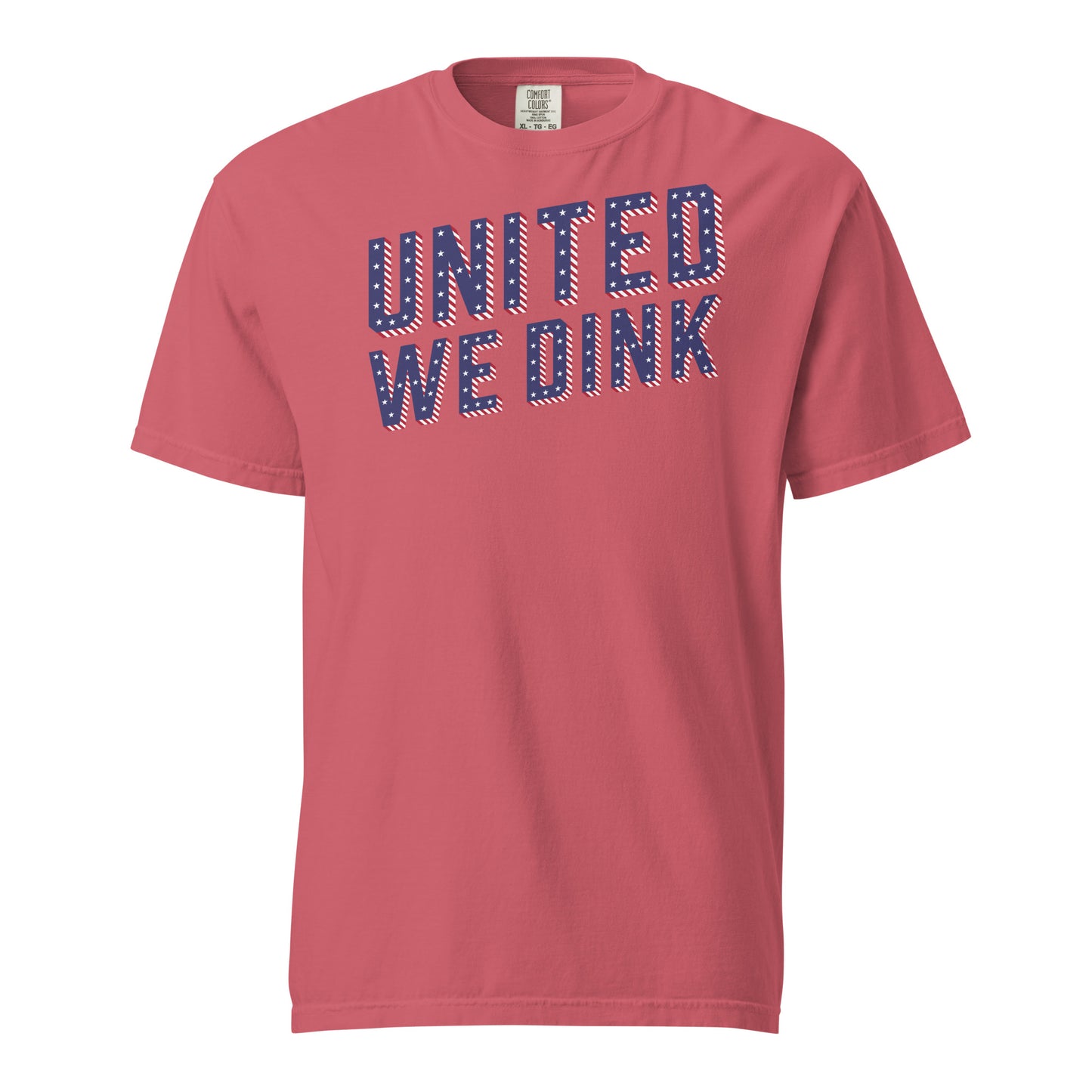 United We Dink Unisex garment-dyed heavyweight t-shirt
