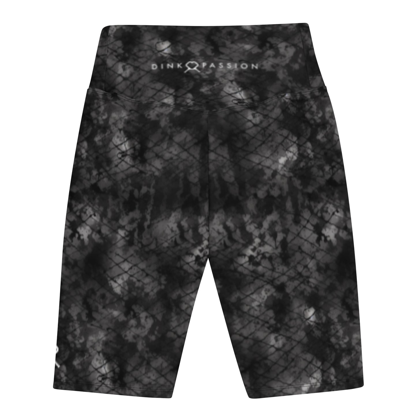 Black Camo Biker Shorts