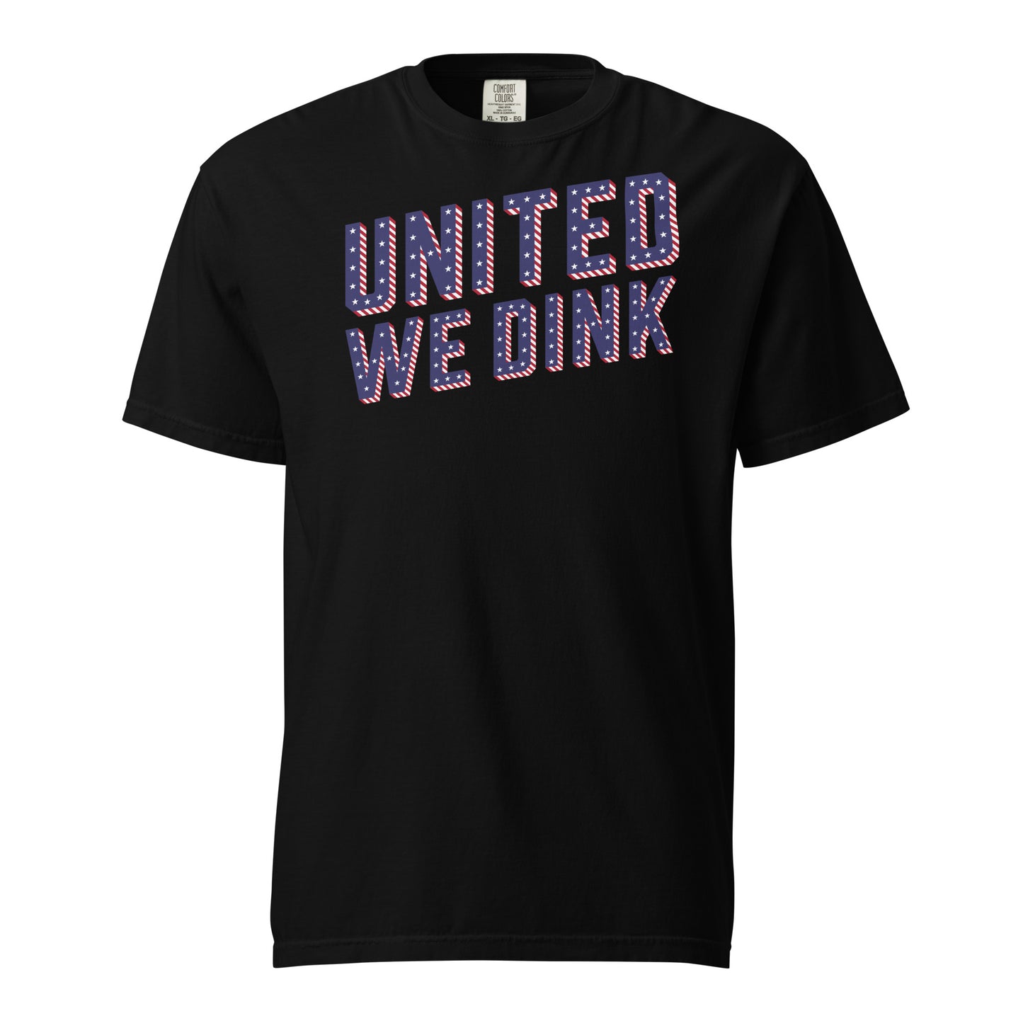 United We Dink Unisex garment-dyed heavyweight t-shirt