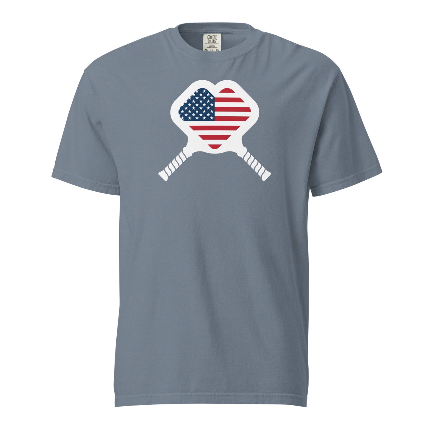 USA Unisex garment-dyed heavyweight t-shirt