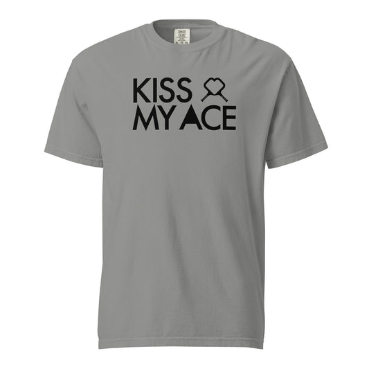 Kiss My Ace Unisex garment-dyed heavyweight t-shirt