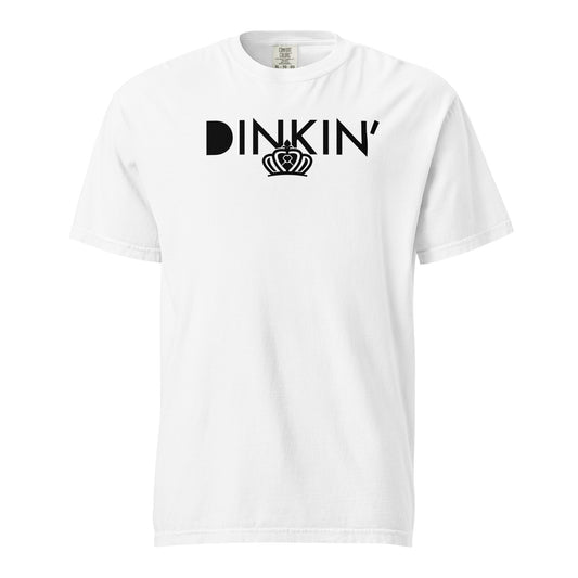 Dinkin' Queen Unisex garment-dyed heavyweight t-shirt